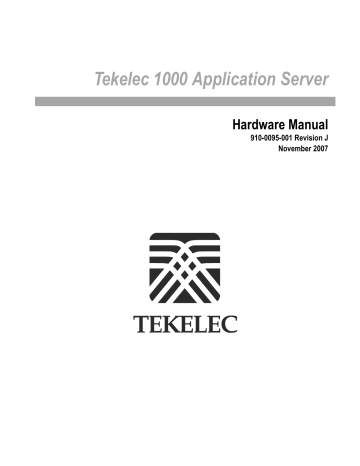 T1000 Hardware Manual T1000 Hardware Manual