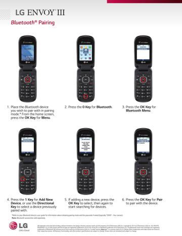Bluetooth® Pairing Bluetooth® Pairing