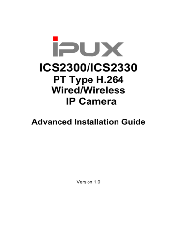 IPUX ICS2330 Installation manual | Manualzz IPUX ICS2330 Installation manual | Manualzz
