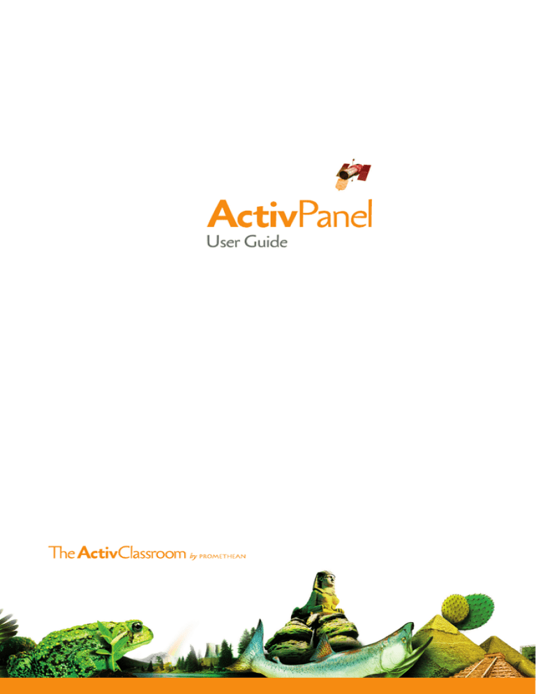 ActivPanel 21 User Guide ActivPanel 21 User Guide