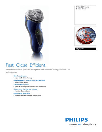 HQ8200/18 Philips Electric shaver HQ8200/18 Philips Electric shaver