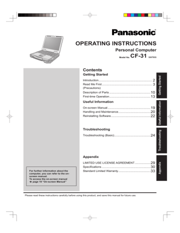 OPERATING INSTRUCTIONS OPERATING INSTRUCTIONS