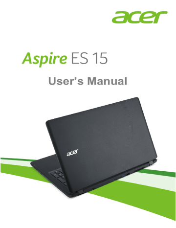 Acer Aspire ES1-523 User manual | Manualzz