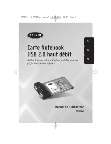 Carte Notebook USB 2.0 haut débit Carte Notebook USB 2.0 haut débit