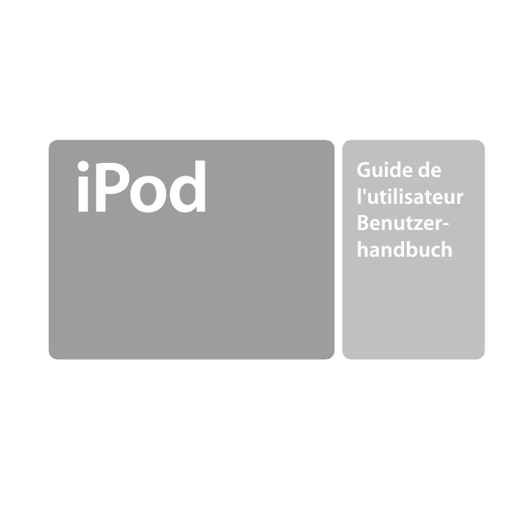 Apple iPod Classic pour Mac User guide Apple iPod Classic pour Mac User guide