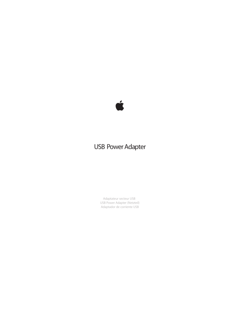 USB Power Adapter USB Power Adapter