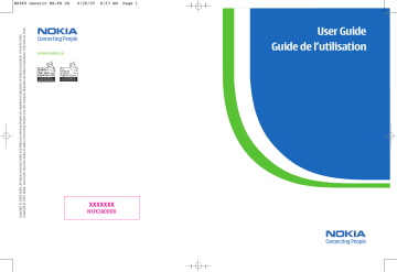 User Guide Guide de l`utilisation | Manualzz User Guide Guide de l`utilisation | Manualzz