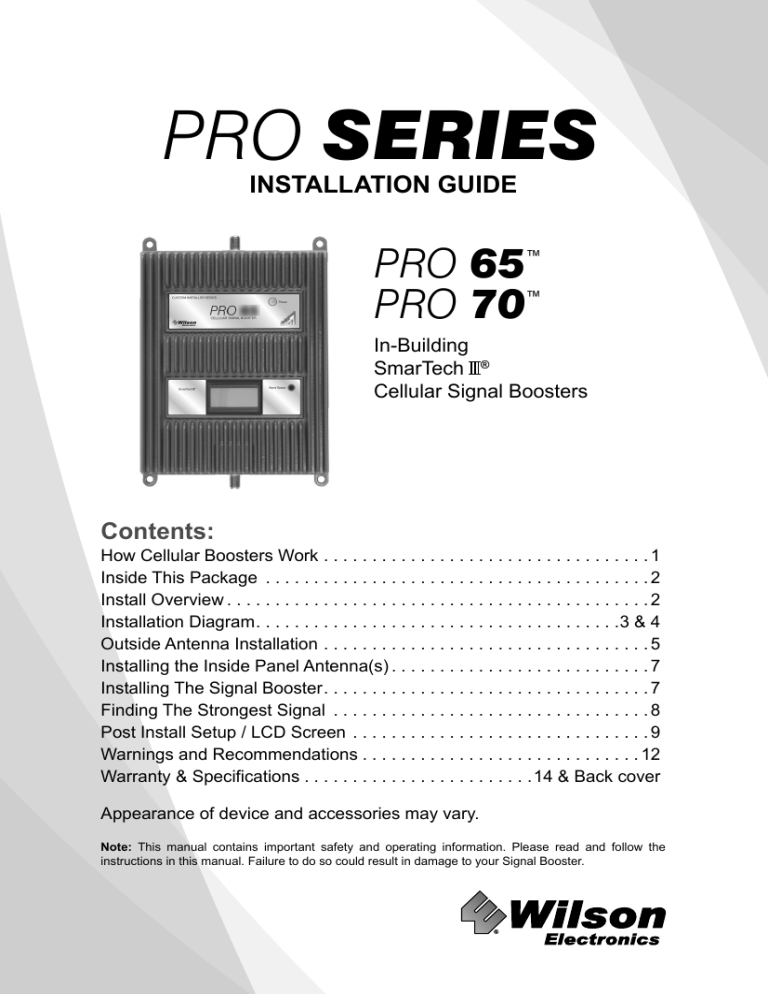 pro series - Signal Boosters pro series - Signal Boosters