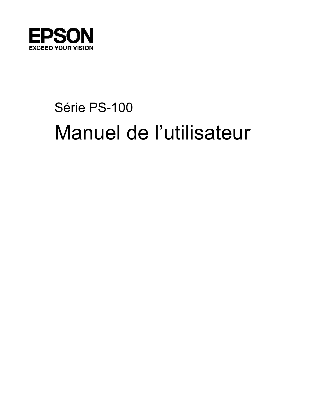 Epson Pulsense PS-100 Mode d'emploi | Manualzz Epson Pulsense PS-100 Mode d'emploi | Manualzz