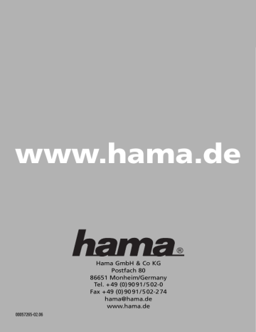 Hama 00057281 Optical Mouse Hama 00057281 Optical Mouse