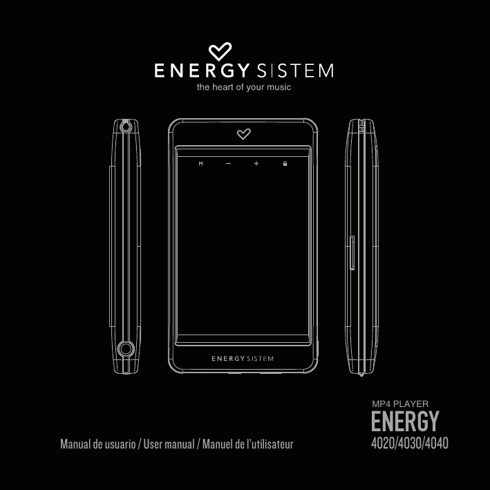 ENERGY SISTEM 4030 Touch Manuel utilisateur ENERGY SISTEM 4030 Touch Manuel utilisateur
