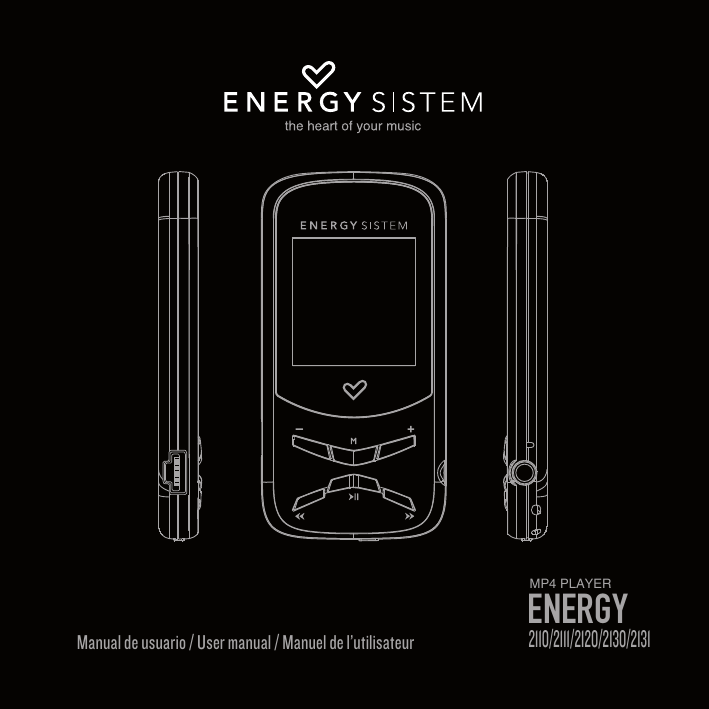 ENERGY SISTEM 2130, 2131 Manuel utilisateur ENERGY SISTEM 2130, 2131 Manuel utilisateur