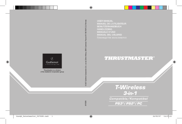 Thrustmaster T-WIRELESS 3-IN-1 Owner's manual Thrustmaster T-WIRELESS 3-IN-1 Owner's manual