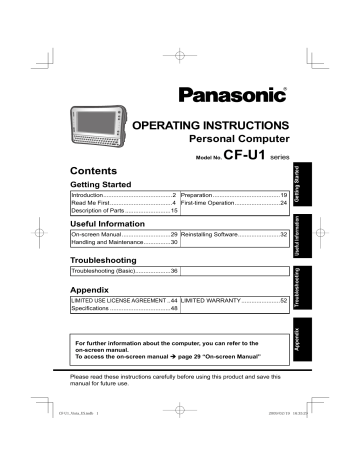 Operating Instructions Operating Instructions