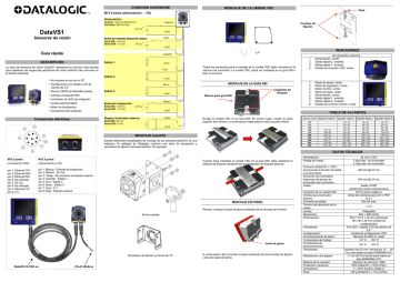 Datalogic DataVS1 Vision Sensor Guia De Referencia Manualzz