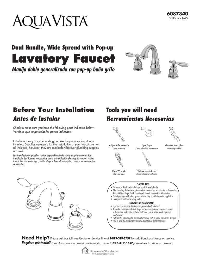 Lavatory Faucet - Homewerks Worldwide Lavatory Faucet - Homewerks Worldwide