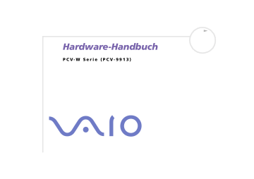 Sony PCV-W2 Owner's manual Sony PCV-W2 Owner's manual