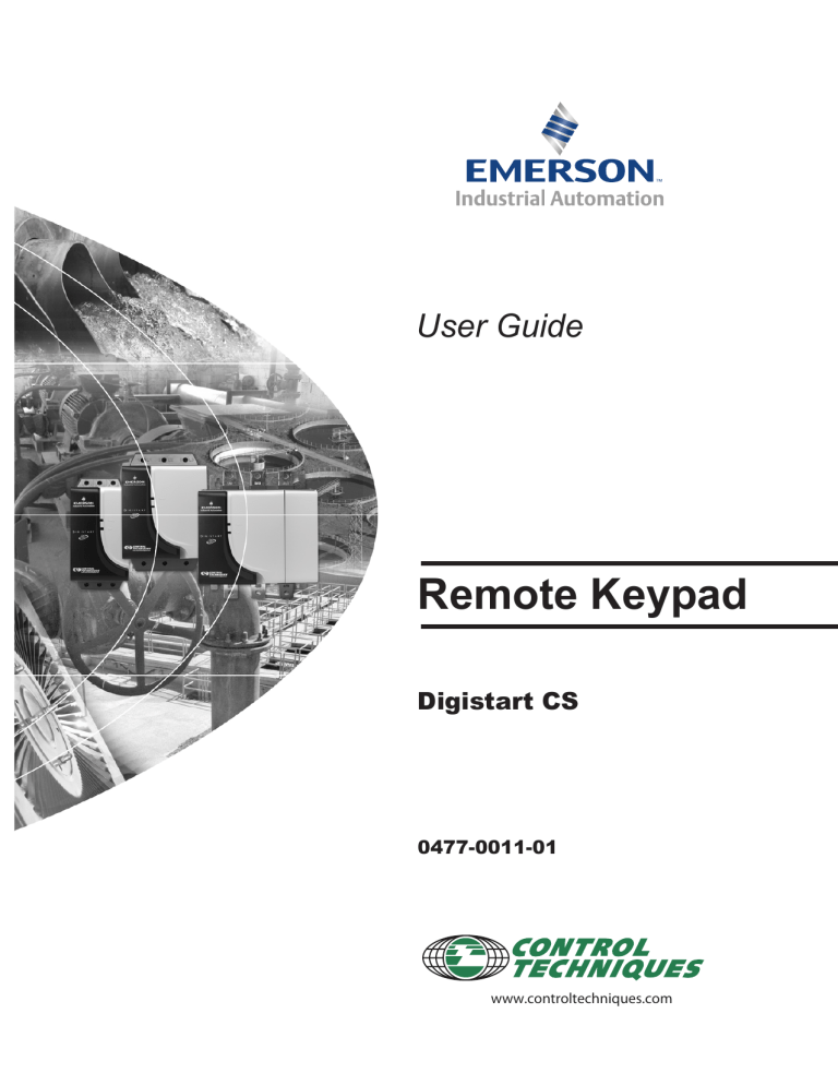 Remote Keypad User Guide Remote Keypad User Guide