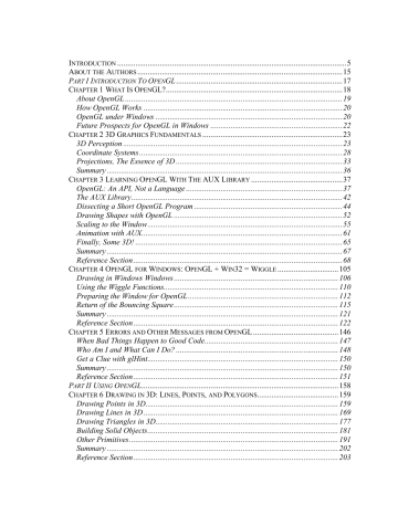 OpenGL Super Bible - PUC-Rio OpenGL Super Bible - PUC-Rio