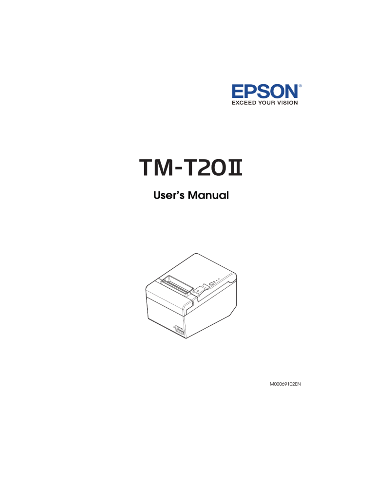 Epson C31CD52062 User manual Epson C31CD52062 User manual