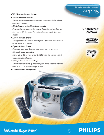 Philips 1145AZ User manual Philips 1145AZ User manual