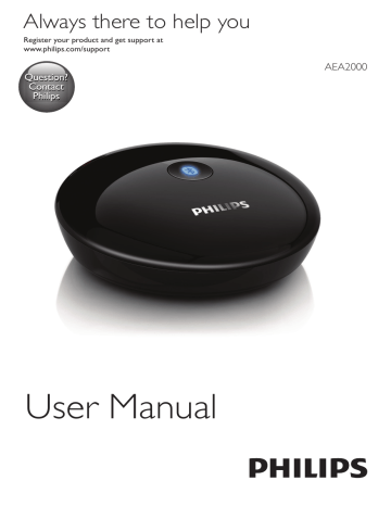 Philips AEA2000/12 User manual Philips AEA2000/12 User manual