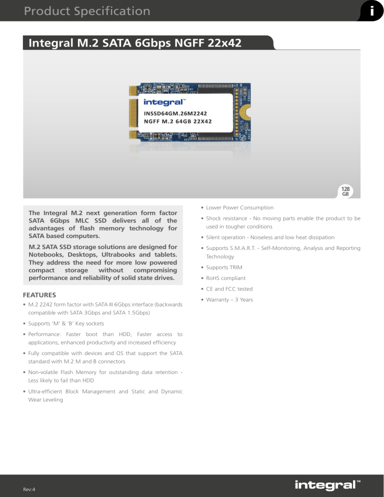 Product Specification Product Specification