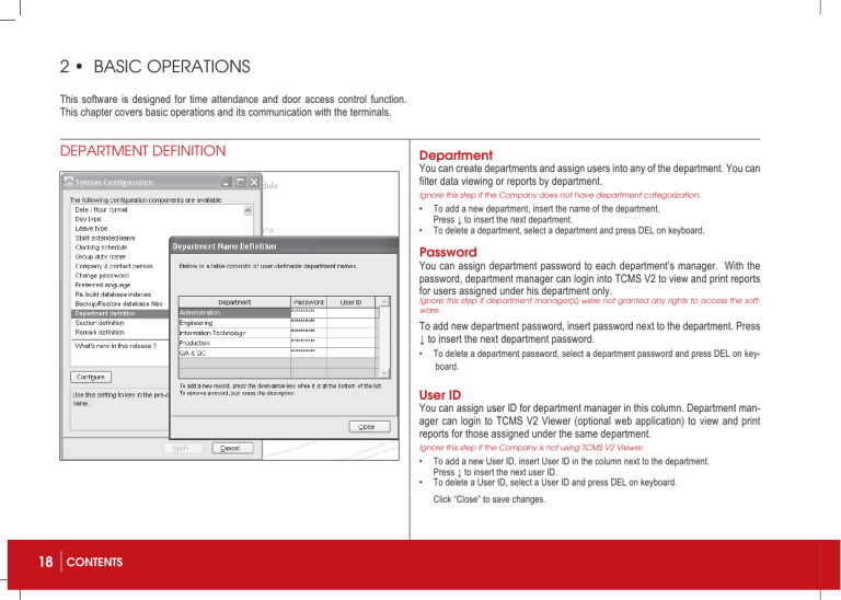 2 • basic operations 2 • basic operations