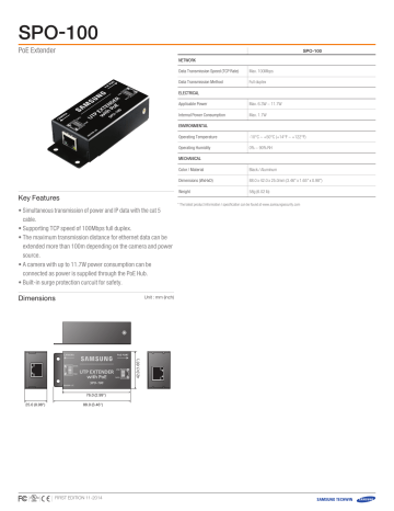SPO-100 - Prime Technologies SPO-100 - Prime Technologies