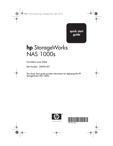NAS 1000s - Quick Start Guide NAS 1000s - Quick Start Guide