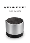 Twintech BlueROCK Quick start manual