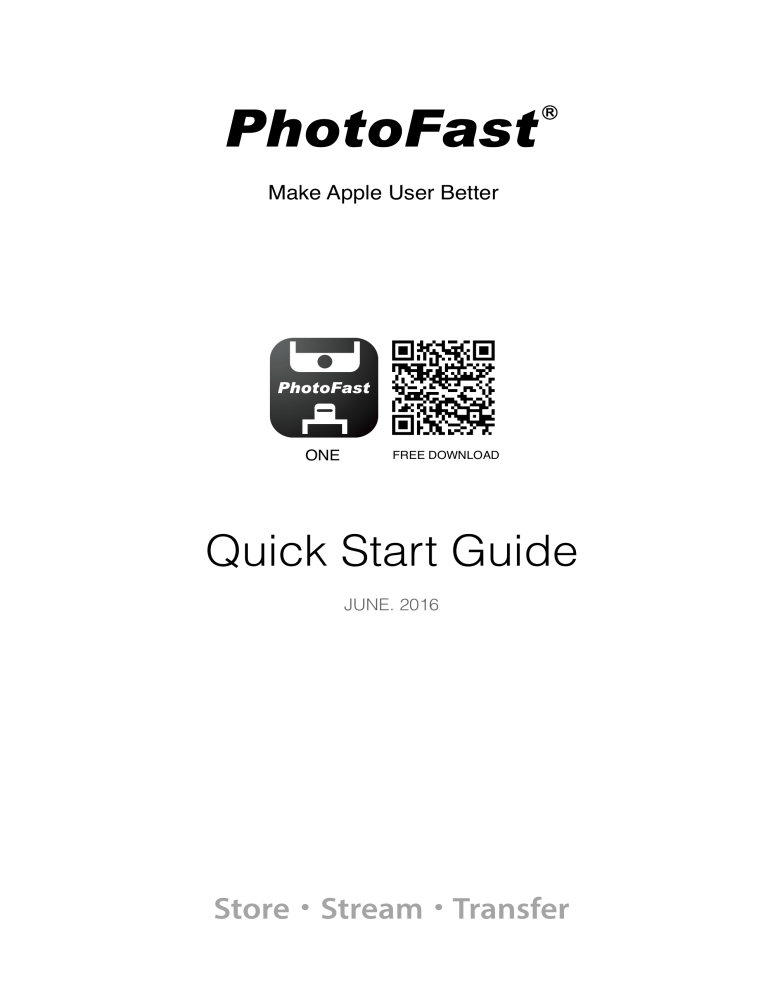 Quick Start Guide Quick Start Guide