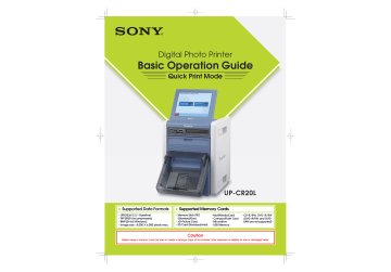 Basic Operation Guide Basic Operation Guide