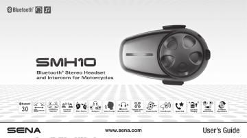 Sena SMH-A0301 Helmet Communication User manual | Manualzz Sena SMH-A0301 Helmet Communication User manual | Manualzz