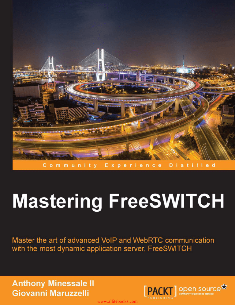 Mastering FreeSWITCH Mastering FreeSWITCH