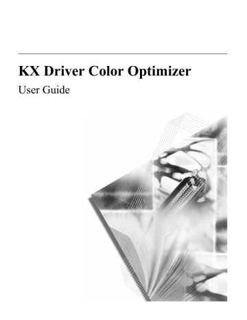 KX Driver Color Optimizer - KYOCERA Document Solutions KX Driver Color Optimizer - KYOCERA Document Solutions