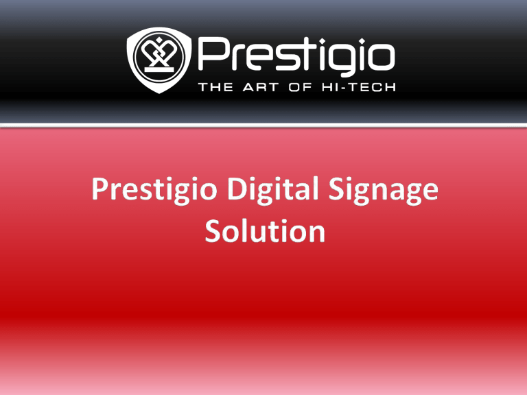Digital signage Digital signage