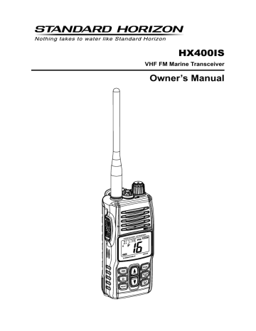 Standard Horizon HX400IS Owner Manual | Manualzz
