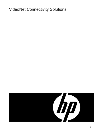 VideoNet Connectivity Solutions VideoNet Connectivity Solutions