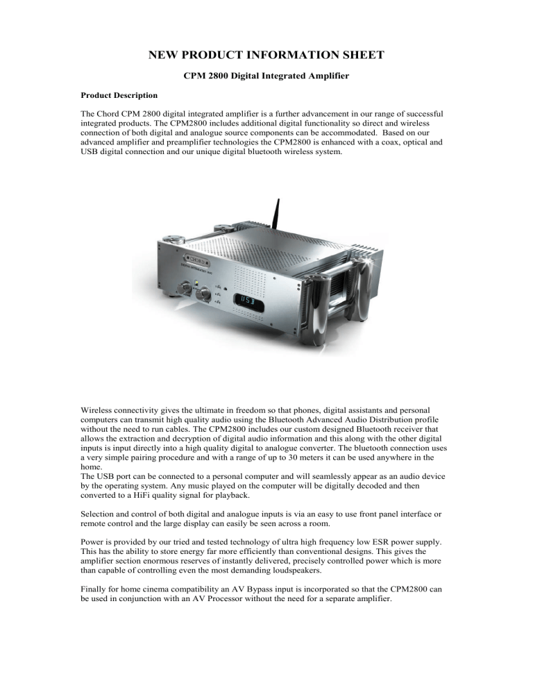 new product information sheet new product information sheet