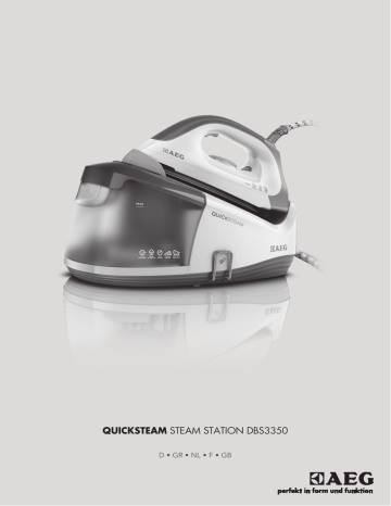 QUICKSTEAM STEAM STATION DBS3350 QUICKSTEAM STEAM STATION DBS3350