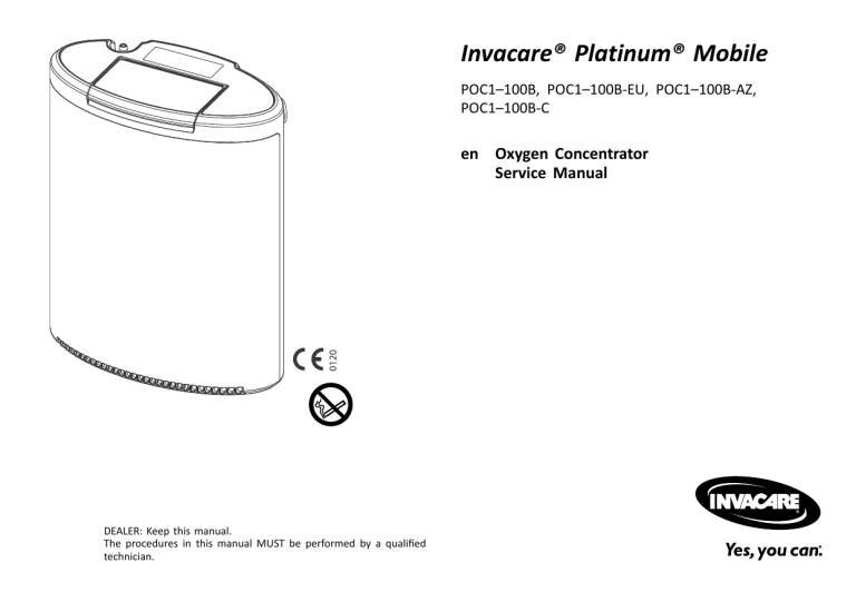 Invacare® Platinum® Mobile Invacare® Platinum® Mobile