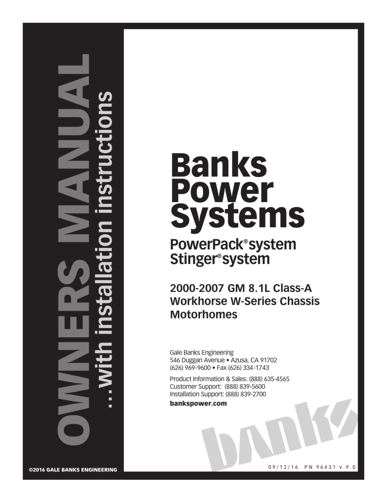 Banks Power Systems Banks Power Systems