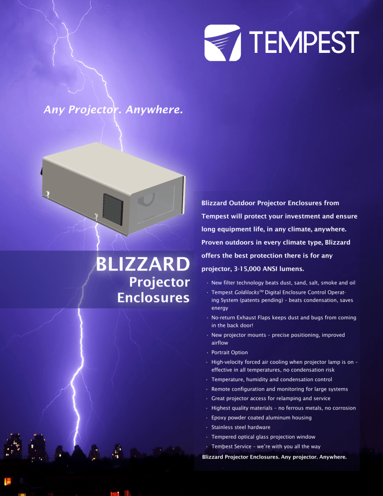 blizzard - Tempest Lighting blizzard - Tempest Lighting