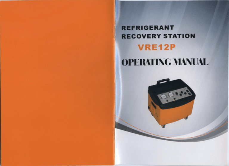 vre12p operating manual vre12p operating manual