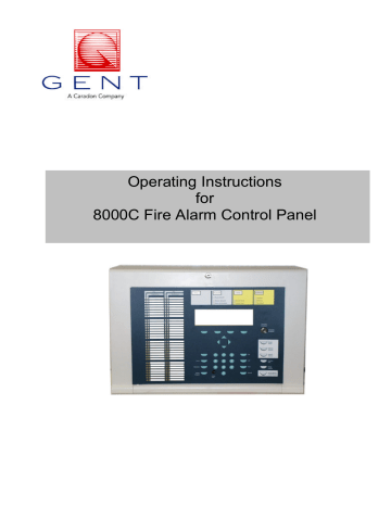 Operating Instructions For C Fire Alarm Control Panel Manualzz