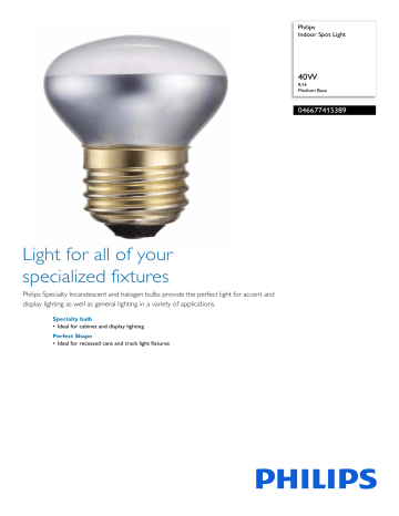 046677415389 Philips Indoor Spot Light 046677415389 Philips Indoor Spot Light