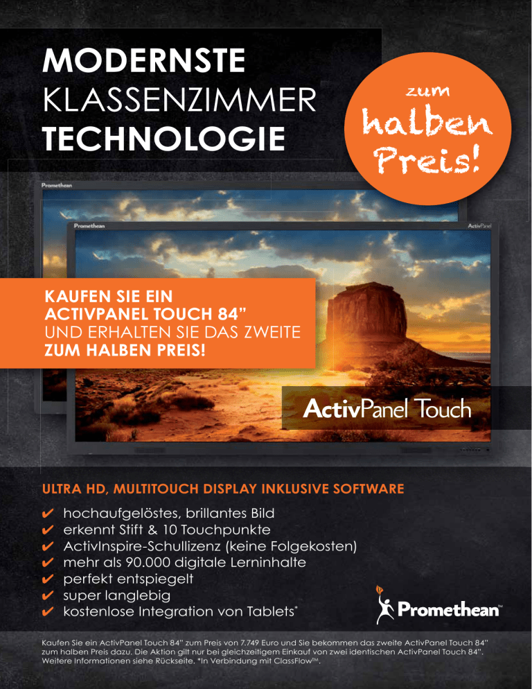activboard touch - Schuleinrichtungsbedarf activboard touch - Schuleinrichtungsbedarf