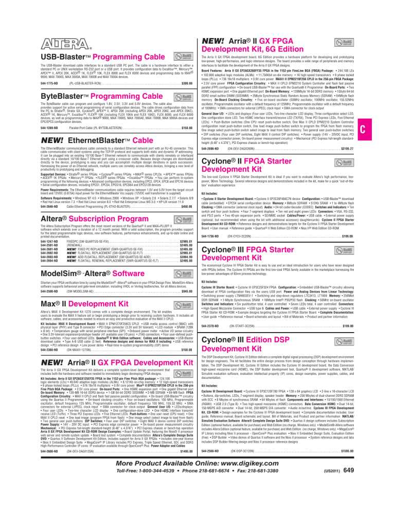 Digi-Key Catalog US2011 Pages 0649-0651 - Digi Digi-Key Catalog US2011 Pages 0649-0651 - Digi