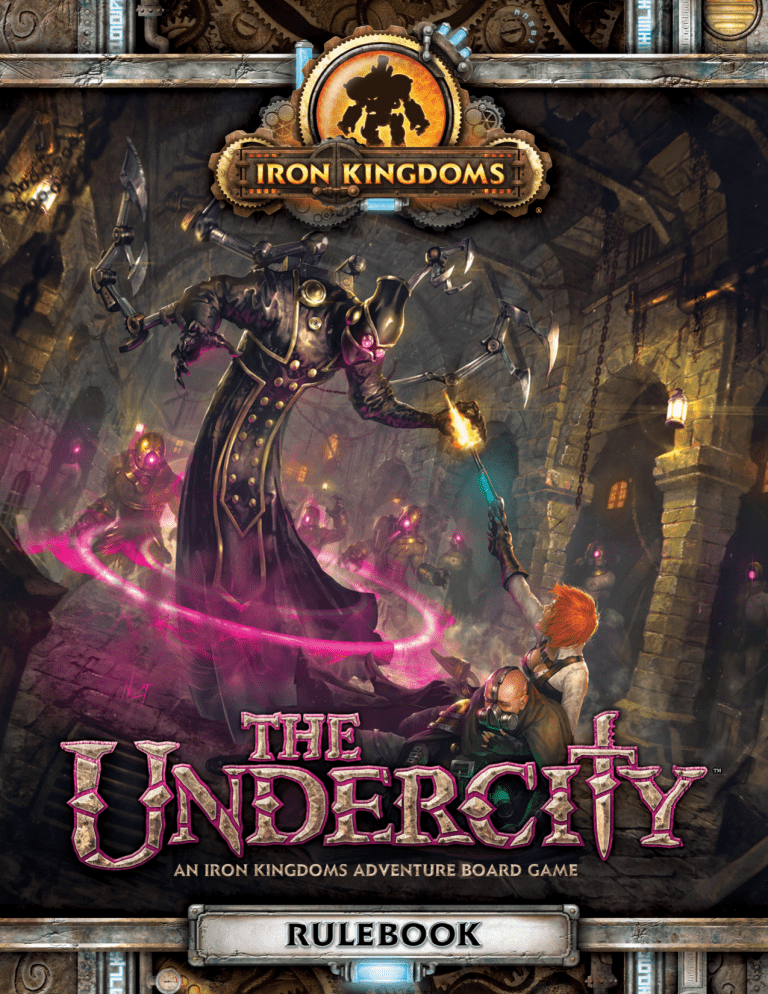 The Undercity rules The Undercity rules